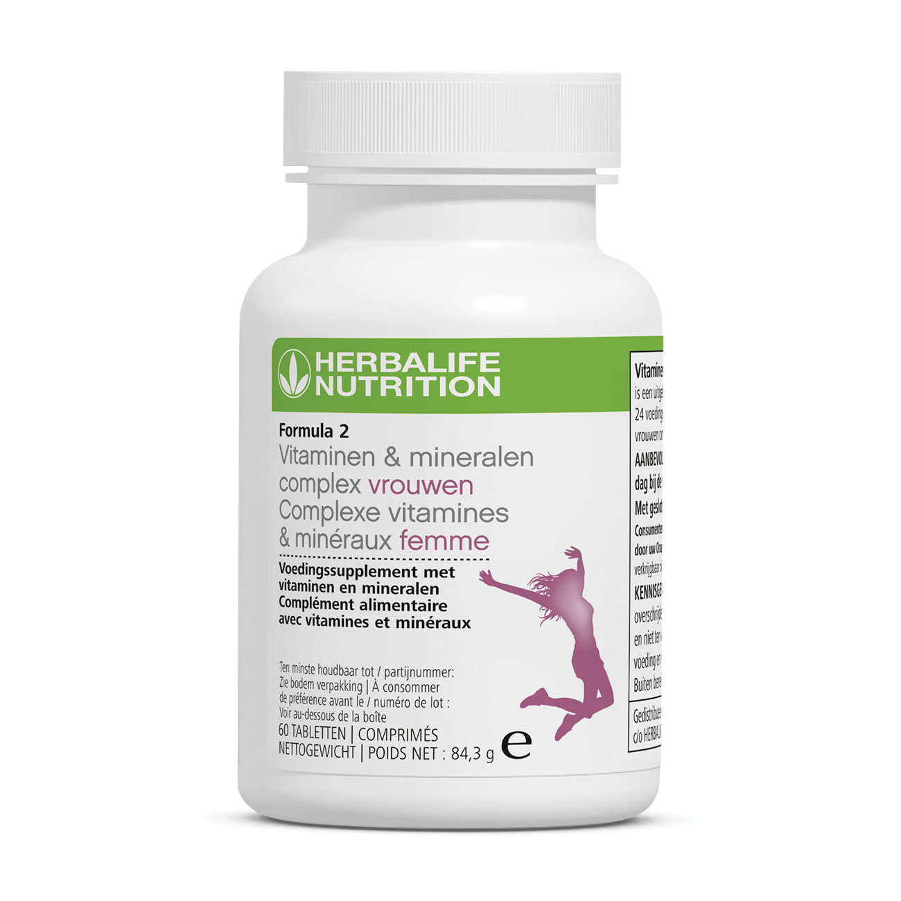 Samenwerking garen Benadrukken Formula 2 Vitaminen & mineralencomplex vrouwen 60 tabletten | Herbalife  Nutrition BE